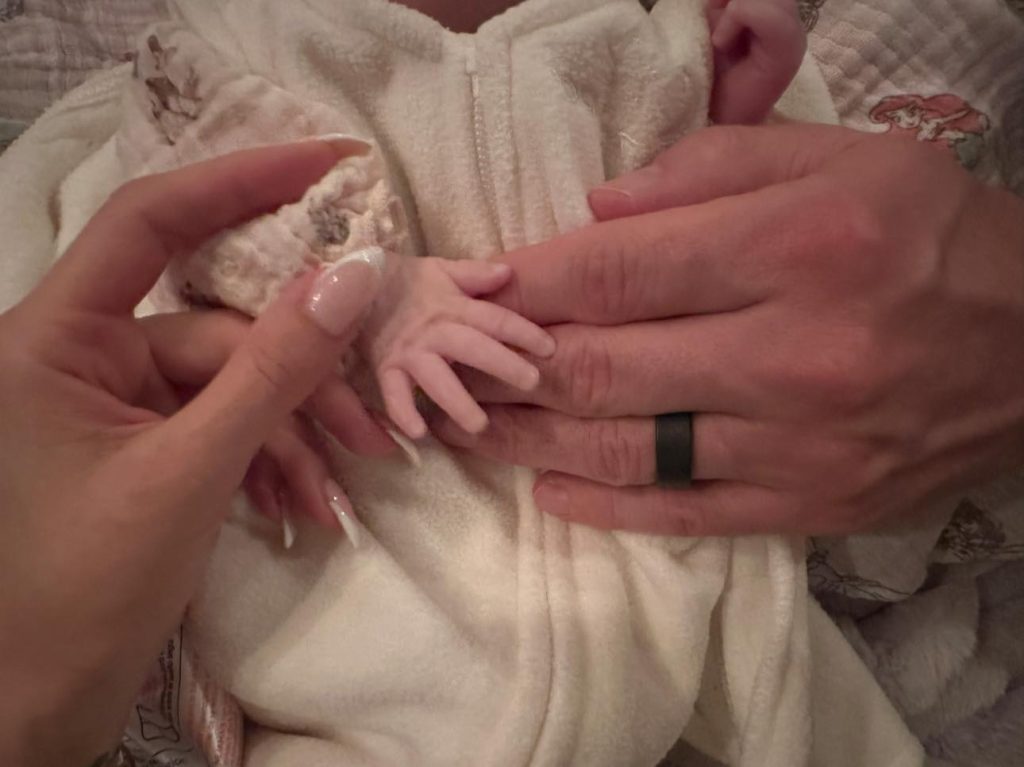 Courtney Khondabi and Joe Daughter