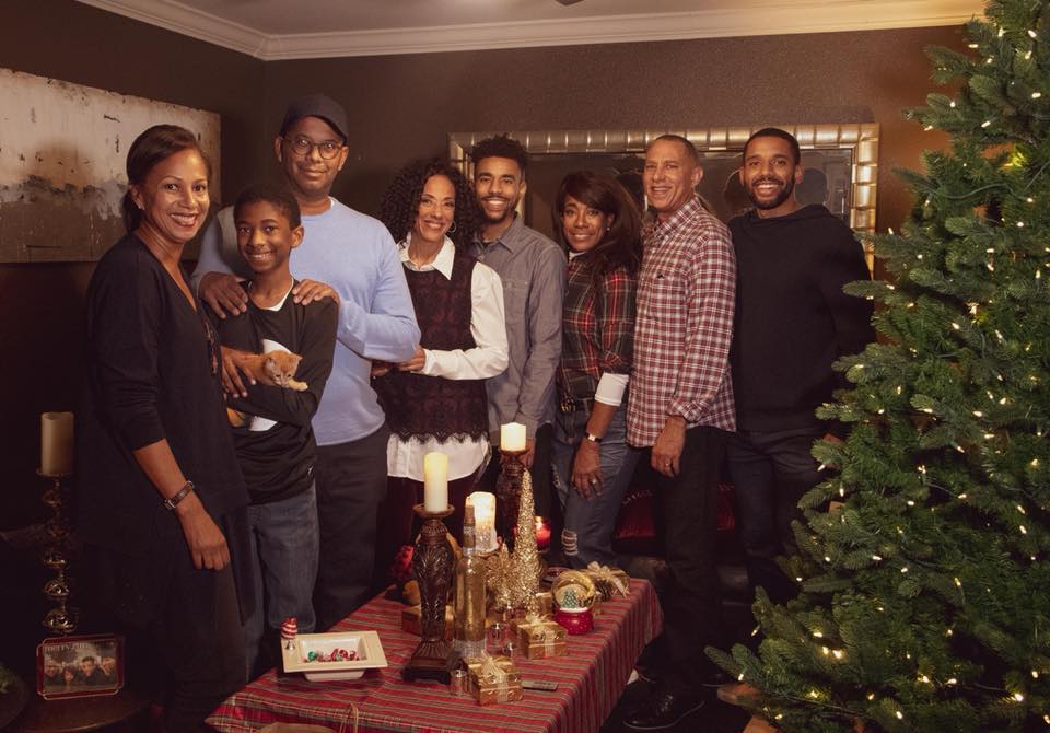 Leah William Family Celebrating Christmas Together