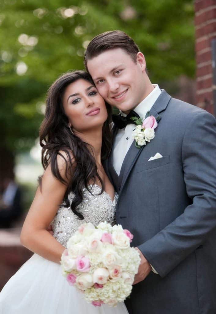 Courtney Khondabi Wedding image