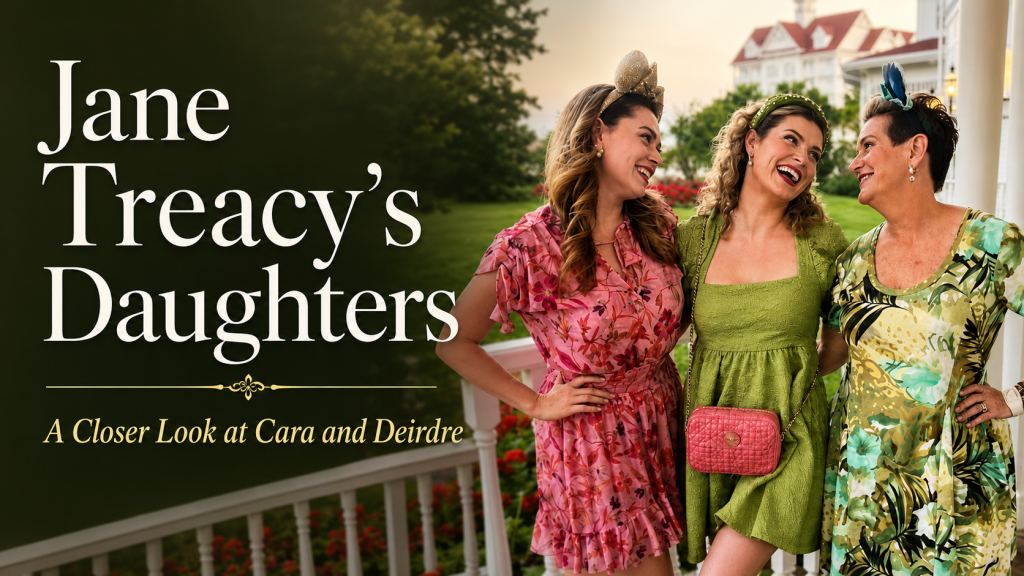 Jane Treacy Daughters Cara and Deirdre