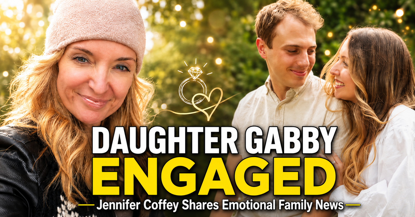 Jennifer Coffey Daughter Gabby Engagement