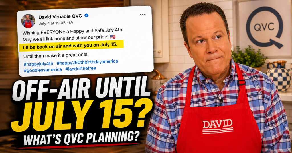 David Venable, QVC, QVC hosts, In the Kitchen with David, David Venable QVC, QVC news, QVC updates, QVC fans, QVC rumors, QVC schedule